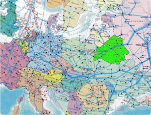 Магистральные газопроводы Восточной Европы