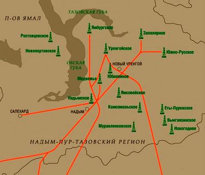 Расширение Уренгойского газотранспортного узла